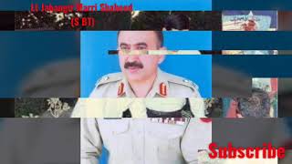 Major General Javed Sultan Khan S BT Si  Shaheed