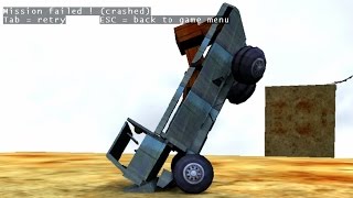 Tricky Truck - Crashes