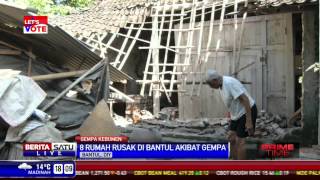Gempa Kebumen Rusak 8 Rumah di Bantul