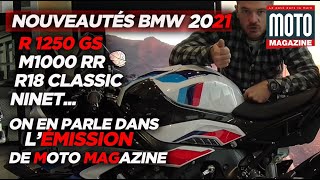 BMW : NOUVEAUTÉS MOTO 2021 - On en parle dans l'Émission de Moto Magazine