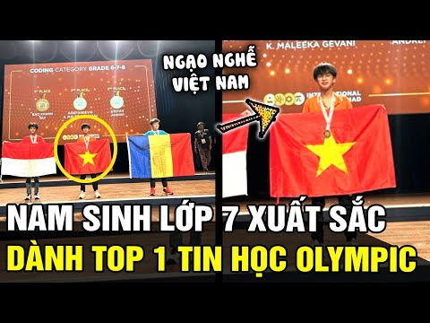 Học sinh FPT School xuất sắc đạt vị trí SỐ 1 THẾ GIỚI môn Tin học tại OLYMPIC STEM 2024 TÁM TV