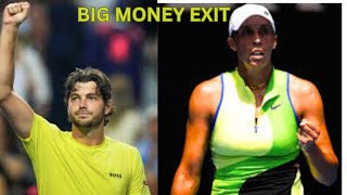 HOW MUCH PRIZE MONEY DID MADISON KEYS & TAYLOR FRITZ EARN AT AO 2026