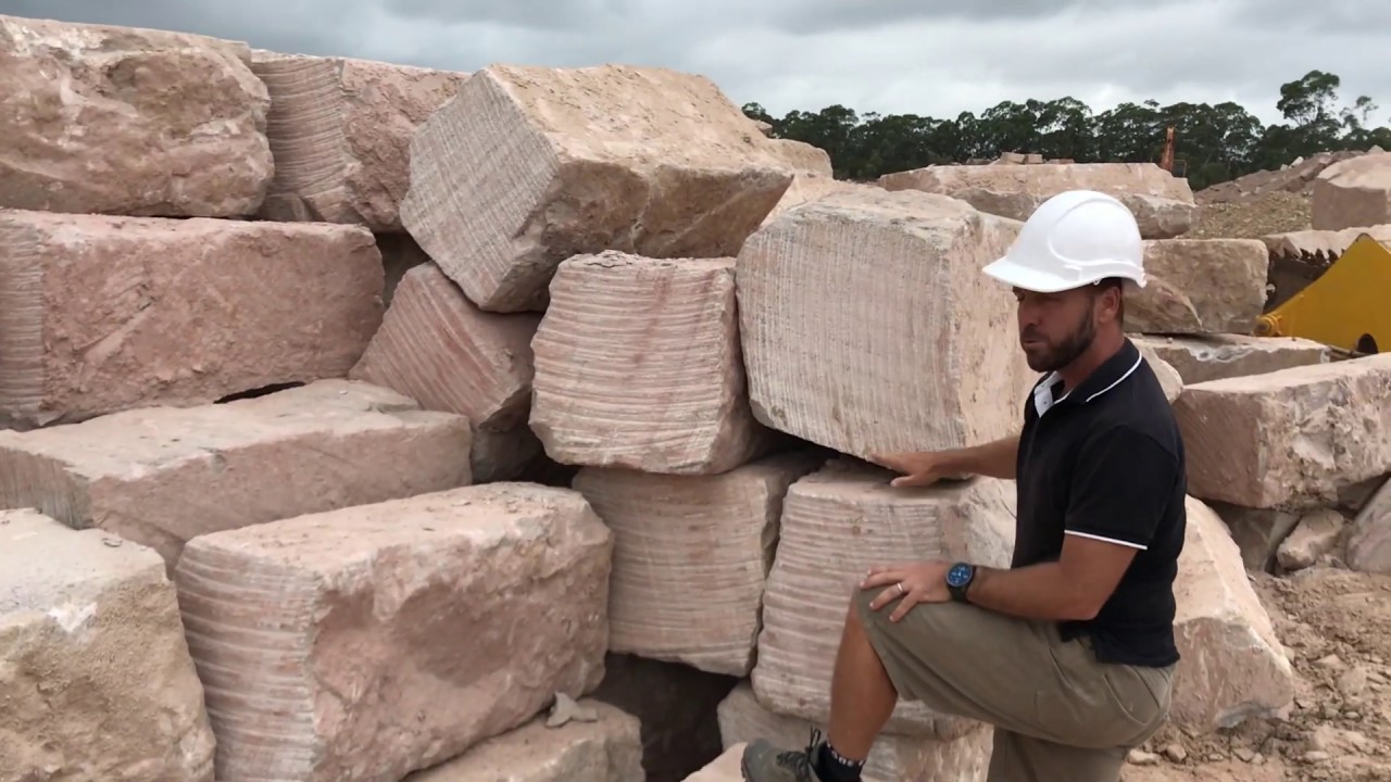 A B And C Grade Sydney Sandstone - YouTube