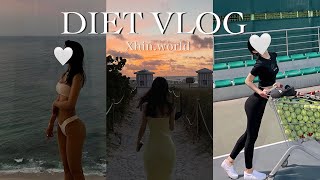 DIET Vlog | How I lost 31lbs | My diet and workout routines | Tips to be consistent \u0026 motivated