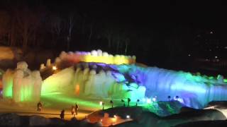 層雲峡氷暴祭り