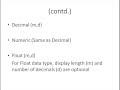 SQL Tutorial - 7: Data-Types in SQL (Part-2)