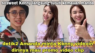 Cie Kenny Austin Tercyduk videoin Amanda Manopo lagi promosi mau jadi syuting video clip lagu baru