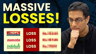 5 stocks that are bankrupting me | How to deal with your LOSS MAKING stocks