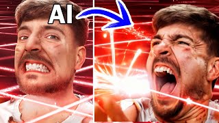 WTF - AI Brings MrBeast's Thumbnail to Life! (P2)