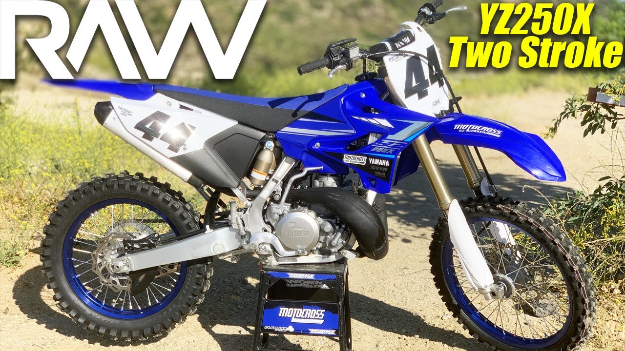 2020 Yamaha Yz250x Two Stroke Raw Motocross Motion Journal