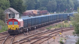 DB 66020 Departs Milford Junction with 6M16 Wilton to Knowsley Binliner | 13th July 2020