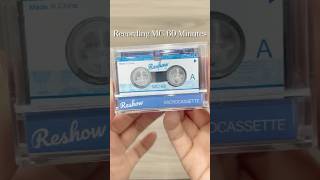 📌[2025 Recording Artifact] Reshow MC-60 Microcassette In-Depth Review!#MicroCassetteTapes #StudyTok