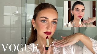 Kendall Jenner's VOGUE makeup tutorial