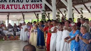 Faatele by Ekalehia Tokelau at Malua Theological College Graduation 2024