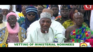 WATCH LIVE: Vetting of Ministerial Nominees