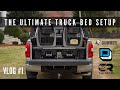 Vlog #1 - The Ultimate Truck Bed Setup for Dogs