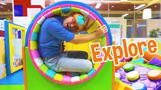 Blippi Visits an Indoor Playground (Funtastic Playtorium) | Kids Learning Videos | Blippi Videos