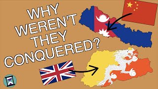 Why aren't Bhutan or Nepal a part of China or India?