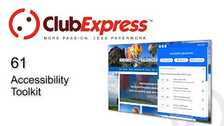 ClubExpress - 61 Accessibility Toolkit