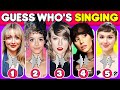 Guess Who's Singing 🎤🎵 | Female Celebrity Edition | Melanie Martinez, Taylor Swift, Ariana Grande...