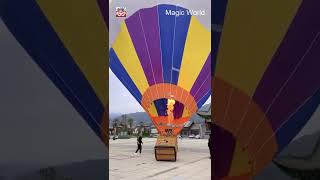 Explore the whole process of hot air balloon takeoff! #shorts #asmr #foryou #tiktok #trending #fyp