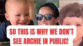 IS THIS THE REASON WHY ARCHIE IS ALWAYS MISSING? #royal #meghanandharry #meghanmarkle