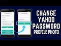 How to change Yahoo Mail Password and Set Photo