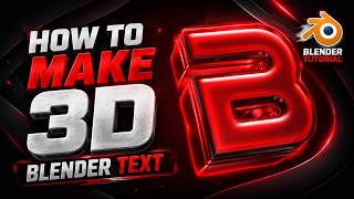Blender Text Tutorial (FIVEM GFX)