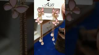 Butterfly Long Tassel Earrings For Girls #shorts #youtubeshorts #earrings #butterfly #girl #viral