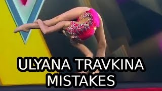 Ulyana Travkina mistakes | Rhythmic Gymnastics Fails