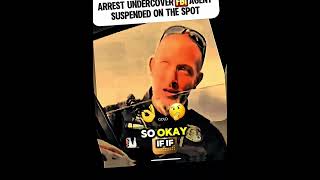 Corrupt Cop Who Tried to Arrest Undercover Fbi Agent Suspended on the Spot