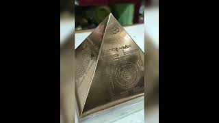 Ancient Copper vastu pyramid with base plate /online order available PART -1 lakshmipuram madurai-01