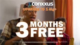 Free 3 Months with Conxxus Fiber Internet and No Contracts, and Free Installation! #fiberinternet