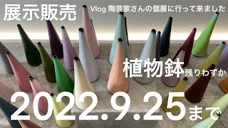 【Vlog】知人の陶芸家さんの個展に行って来ました