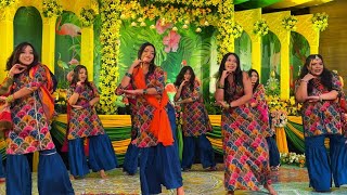 Bangladeshi Holud Night | Maysha \u0026 Chetan Bhaiya Sangeet | Wedding Mashup Dance | Samir Choreography