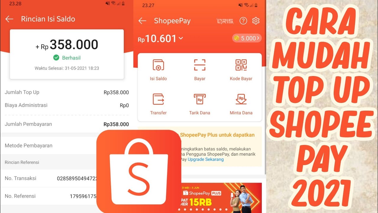 CARA TOP UP SHOPEEPAY DENGAN MUDAH - YouTube