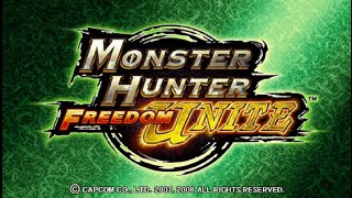 [Monster Hunter Freedom Unite] Nyelesain Guild Quest Part 2 (No G-level Quest)