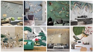 Beautiful Birds Room Wallpaper Ideas | Birds On Tree Wallpaper |3D Birds & Blossom Bedroom Wallpaper