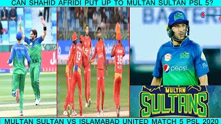 HBL PSL 2020| Match 5| Multan Sultans vs Islamabad United| Full Match Highlights