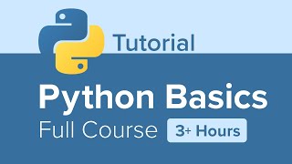 Python Basics Full Course Tutorial (3+ Hours)
