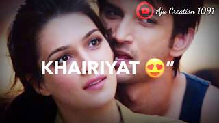 Khairiyat Pucho WhatsApp Status || Arijit Singh || Chhichhore Movie Song