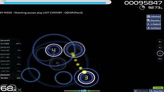 [3.69] jauuen | LXST CXNTURY - ODIUM [HARD] 89.47% B | osu!