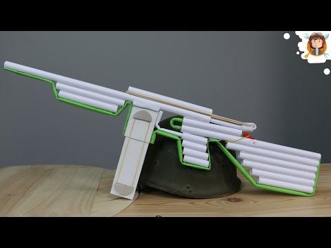 How to Make a Paper Gun that SHOOTS paper Bullets How to Make a Paper Gun that SHOOTS paper Bullets