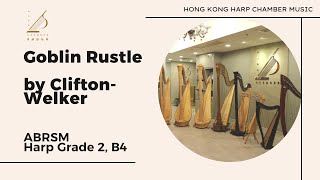 Goblin Rustle by Clifton-Welker, ABRSM Harp Grade 2, B4