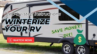 How to Winterize Your RV (tankless water heater)