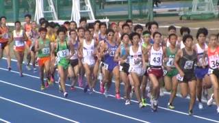 2015 11 15 日体大長距離競技会 男子5000m 山田