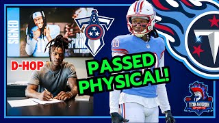 Titans DeAndre Hopkins Passes PHYSICAL! | D-Hop will be in Tennessee OILERS Colors this year!