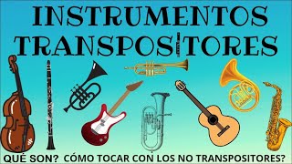 🖖🏼QUÉ SON LOS INSTRUMENTOS TRANSPOSITORES?🤨 [1ra Parte de los Instr. Transp. y No Transp.]