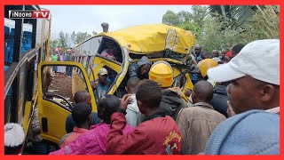 Mũndũ ũmwe gũkua nacio ciana kũgurara mũtino-inĩ wa barabara, Kirinyaga