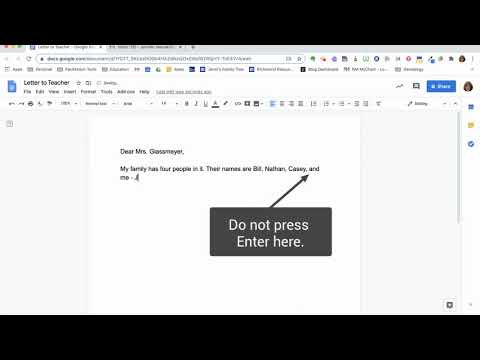 Google Docs Read Write Lesson Youtube